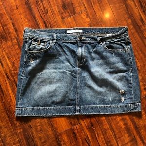 Old Navy short denim skirt